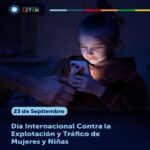 Día Internacional Contra la Explotación y Tráfico de Mujeres y Niñas.